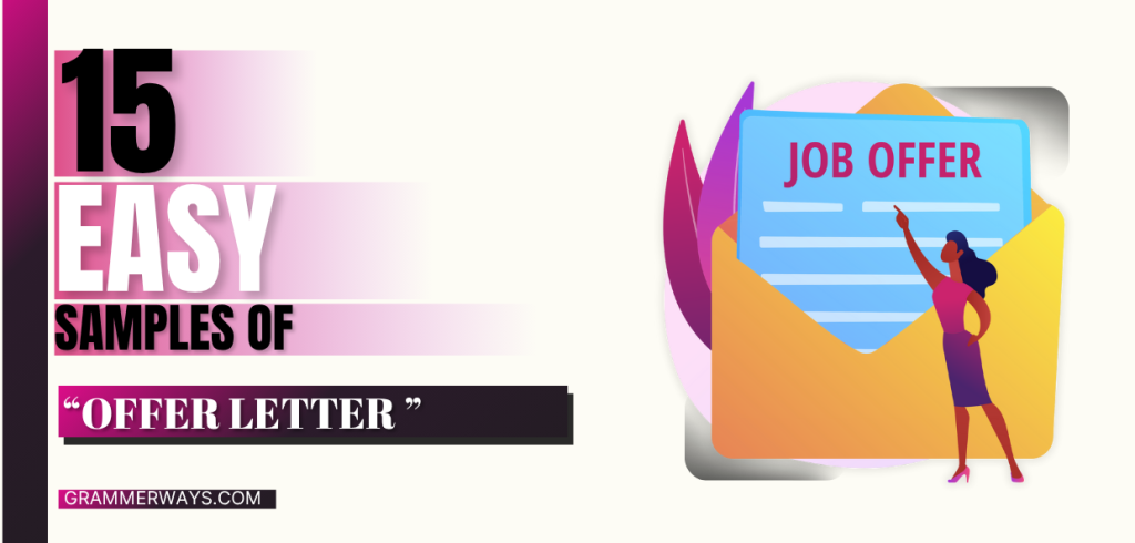 offer letter