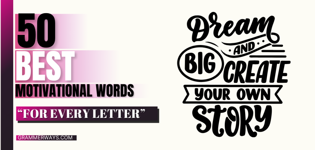 motivational words
