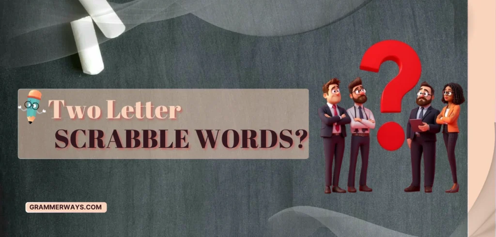 two letter scrabble words