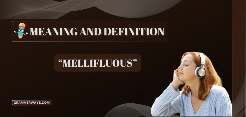 Mellifluous Meaning: Gentle Toned Definition And Key Synonyms mellifluous meaning
