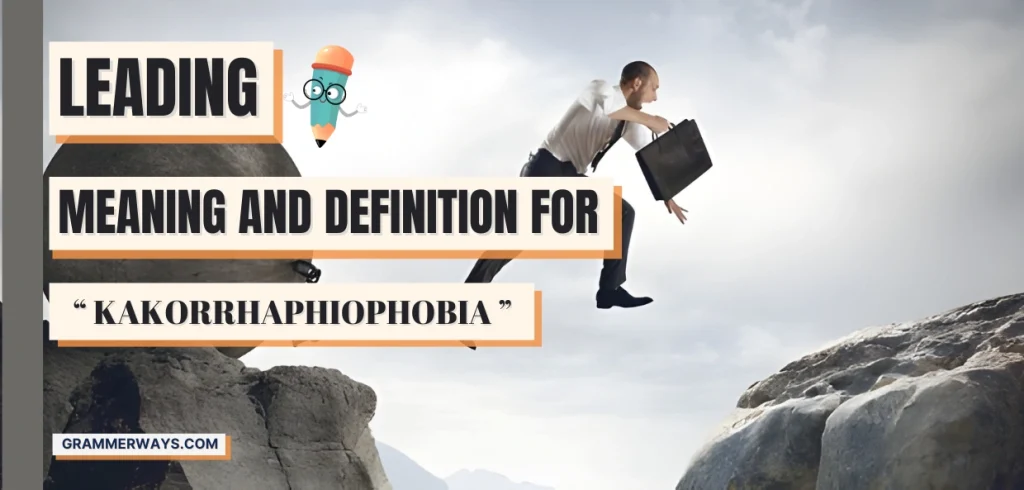 kakorrhaphiophobia meaning
