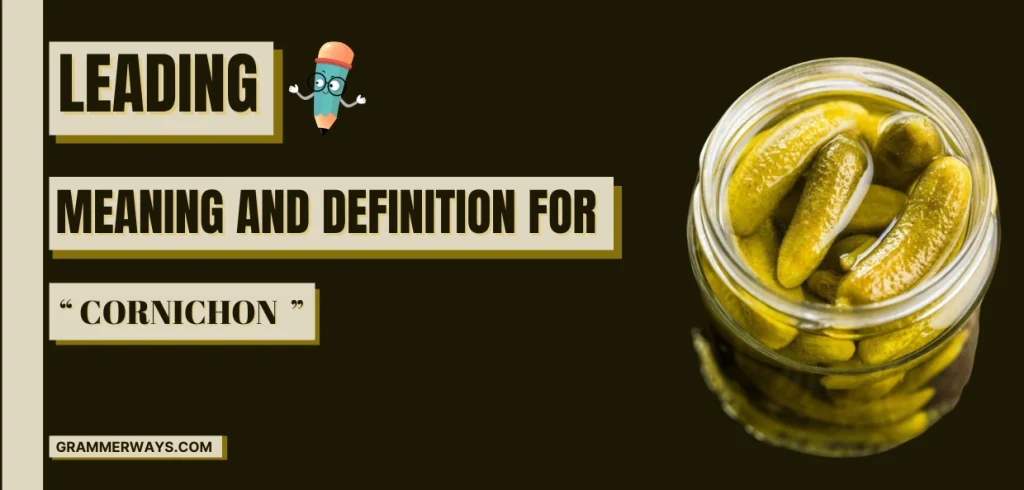 cornichon definition