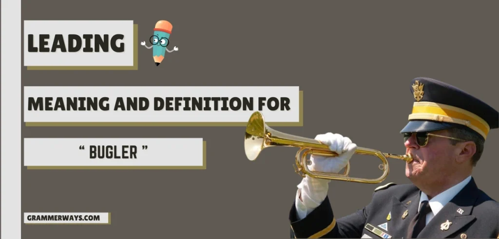 bugler meaning