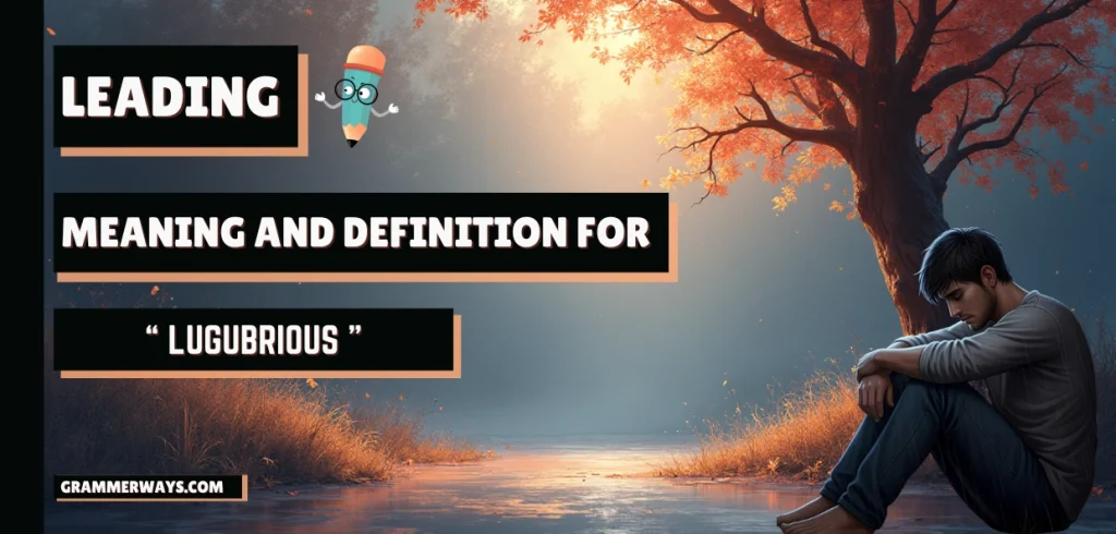 lugubrious definition