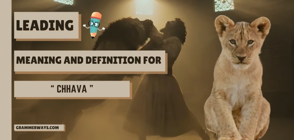 chava meaning in marathi