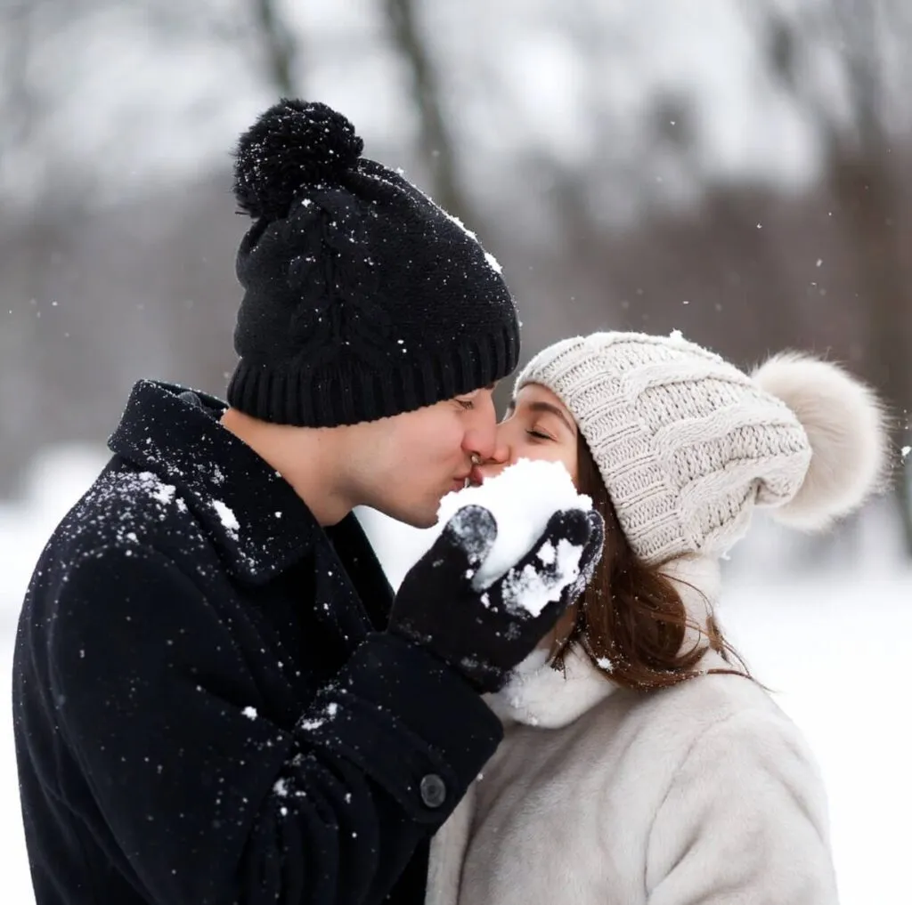 Snowball Kiss Example