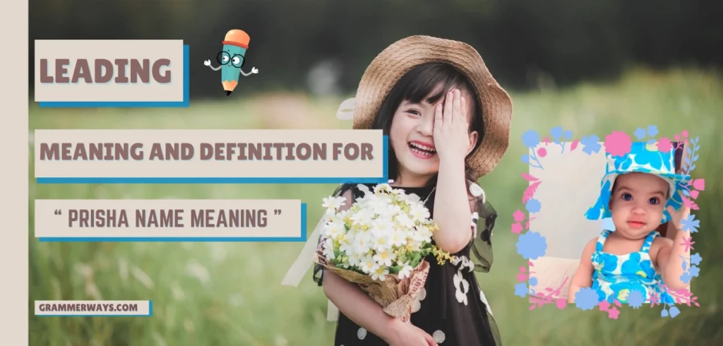 Prisha Name Meaning
